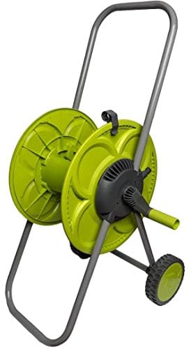 Bradas Schlauchwagen Schlauchtrommel Tragbar Schlauchhalter 1/2 50m Lime LINE Clover LE-9104 2242