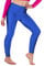 Re Tech UK - Mädchen Leggings - für Gymnastik, Tanzen & Ballett - glänzend - elastisch - Königsblau - 13-14 Jahre