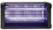 Perel Tue-Insectes électrique, Lampe UV Anti Insectes, Lampe Bleue Anti Moustique Mouches guêpes, destructeur d'insectes, Appareil Tue Mouche, Grille 2800 V, 100 m², bac collecteur Amovible, Noir
