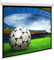SlenderLine Base Beamer Leinwand 180 x 180 cm | Format 1:1 | 1.2 Gain | Full-HD 4K & 3D geeignet | manuelle Rolloleinwand | Heimkino und Präsentation | Decken- BZW. Wandmontage