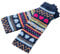 carol -1 Damen Winter Bunt Gestreift Muster Strick Stulpen Gestrickt Beinstulpen Beinwärmer Strümpfe Beinwärmer Gestrickt Verdicken Beinstulpen Böhmen Extra Lang Basic Leg Warmer