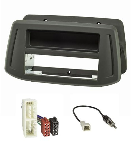 tomzz Audio 2419-036-1 Radioblende Set kompatibel mit Hyundai i30 PD ab 2017 schwarz