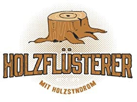 Holzflüsterer mit Holzsyndrom: Notizbuch mit Inhaltsverzeichnis A5 6x9 Zoll Blanko Holz Holzfäller Geschenk Tischler Schreiner Förster Zimmermann Zimmerer Skizzenbuch Geschenkidee Tagebuch