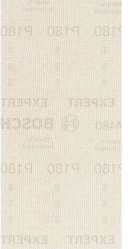 Bosch EXPERT M480 Schleifnetz, 93x186mm, K180, 10-tlg. | für Farbe auf Holz, Hartholz, Ø 93x186 mm, Körnung 180, Professional Zubehör Schwingschleifer