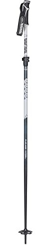 K2 Ski Unisex - Erwachsene Aluminium Skistöcke Freeride FLIPJAW - Black-Grey - 10F3039 Stöcke Unisex - Erwachsene, Schwarz/Grau, 105-120