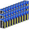 50 x Wilhelm Universal 9V Block Batterien auch für 10 Jahres Rauchmelder geeignet Longlife Blockbatterie für maximale Lebensdauer 6LR61 9 Volt