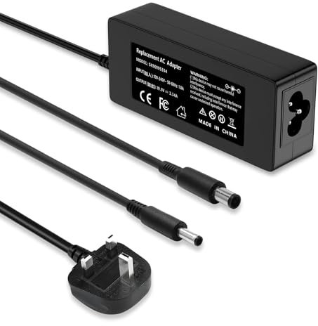 19.5V3.34 65W 45W Laptop Charger Replacement for DELL Inspiron 13 15 17 3000 5000 7000 3505 3793 N5110 5559 5567 Latitude 3410 3420 3510 3520 E5470 7390 7490 XPS 13 15 LA65NS2-01 HA65NS5-00 AC Adapter
