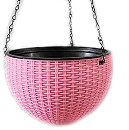TSTSM Macetas y macetas Colgantes Que cuelgan una aplicación Creativa de rábano Verde-Pink