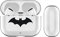 Head Case Designs Offizielle Batman DC Comics Hush Logos Durchsichtig Harte Kristall Handyhülle Hülle Huelle kompatibel mit Apple AirPods Pro Charging Case