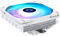 Thermalright AXP120-X67 WHITE ARGB Enfriador de aire de CPU de perfil bajo con ventilador PWM de 120mm TL-C12015W-S, 4 tubos de calor, 67mm de altura, AMD AM4/Intel LGA 1700/1150/1151/1200/2011/2066