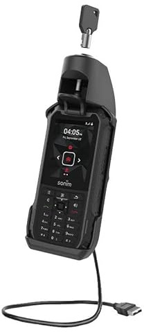RAM MOUNTS UNPKD RAM Powered Locking Dock for SONIM XP5S, W126109112 (Dock for SONIM XP5S EZ-Roll'r, Mobile Phone/Smartphone, Passive Holder, Indoor, Black)