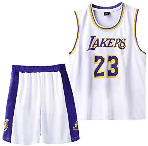 MEEHYRE Basketball Kinder Trikot 2 Stücke,Jungen Basketball Trikot Kinder, Basketball Trainings Jersey and Pants, Basketball Kinder Kleidung Jungs,Basketball Jersey, Basketball Weste Kinder