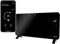Glass panel heater - Infrared or Convector - 480W, 1000W, 15000W, or 2000W, Black, White or Grey (Black, 1000W)