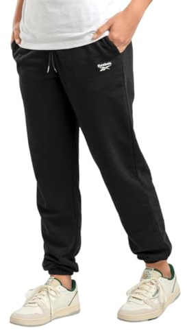 Reebok Damen Id Small Logo Sweatpants, Black,