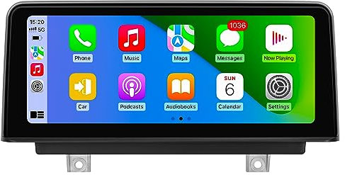 Pantalla Linux de 10.25 pulgadas para BMW Serie 3 y 4 F30-F36 (2013-2016) BMW M3/M4 F80 F82 (2014-2019) con sistema NBT compatible con Carplay Android Auto Bluetooth receptor multimedia estéreo de
