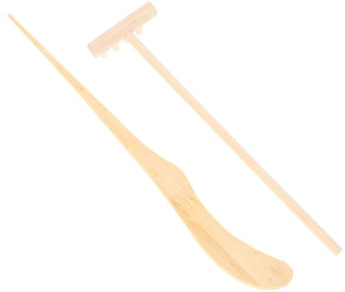 Toyvian 1 Jeu Outil De Râteau De Jardin Zen Accessoires De Jardin Zen Râteau à Sable Jardin Zen Râteau Bac à Sable Jardin Outils De Jardin Zen Râteaux De Jardin Bois Provisions Miniature