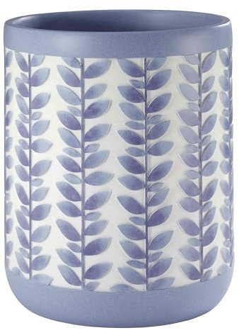 Avanti Linens Accesorios esenciales de baño, papelera, azul