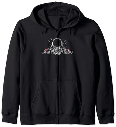 Lawnmower Lawn Ride-on Mower Gardening Grass Cutter Zip Hoodie
