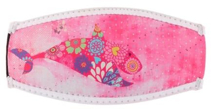Neopren Maskenband Schutz für Tauchmasken, Rosa