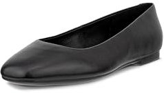 ECCO Damen Margot Plain Toe Ballerina Ballerinas, Schwarz, 39 EU