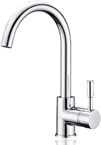 DLNTXFDG Grifos de Agua Grifos de Fregadero de Cocina Grifo Mezclador Giratorio Fregadero de Cocina Mesa Lavaplatos Grifo de Agua fría y Caliente Giratorio de 360 Grados Grifo de Cocina de