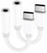 Apple MFi Certified 2 Pack USB C to 3.5mm Jack Adapter, Type C to 3.5mm Headphone Aux Digital Audio Earphone Adaptor for iPhone 16 15 Samsung Galaxy Pixel, iPad (White)