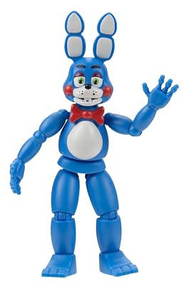 Five Nights at Freddys Toy Bonnie - 5-Inch Articulated Figure with Jumpscare Feature and Glow-In-The-Dark Eyes