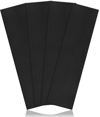 4 Stück Stirnband Damen Sport, Elastische Haarband Damen Haarband Herren rutschfest Stirnband Damen Sport Unisex Haarbänder für Damen Herren Yoga Fitness Joggen Workout(Schwarz)