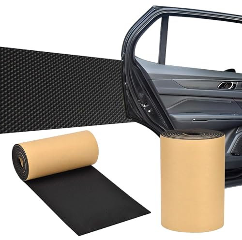 Garagen Wandschutz 2 Rollen, Schaumstoff Selbstklebend Wandschutz je 2m x 20cm – 4mm – Selbstklebender Türkantenschutz – für Auto und Garagenwand