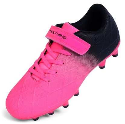 FEETHING Zapatos de Fútbol para Niños Unisex Al Aire Libre Zapatos de Fútbol para Jóvenes Botas de Fútbol
