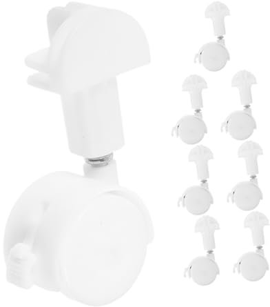 HOMOBABE 8stücke Ersatzrollen Für Haustierkäfige Katzenkäfig Universalrollen Hundekäfige Für Käfige Lenkrollen Ersatz