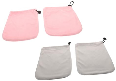 EXQUIMEUBLE 2 Paar Frottee Handschuhe aus Baumwolle zur Wachstherapie Leichte Handpflegehandschuhe zur Verbesserung der Feuchtigkeitswirkung für Paraffinwachs Behandlungen