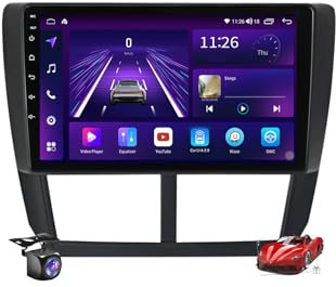 M6 Plus 1,Android 15.0 Autoradio Stereo Navi mit 4G 5G WiFi DSP Carplay für S-ubaru Forester 3 2007-2012 Sat GPS Navigation 9 Zoll MP5 Multimedia Video Player FM BT Receiver