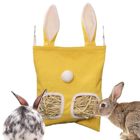 Heuraufe | 2 hål Heuraufe mars lämpliga för kaniner | Henusack Rabbits Heuraufè Rabbit | Förvaring för hö och foder | Burtillbehör för hamsterkaniner
