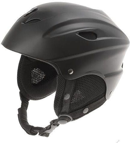 Ventura Casco da sci Universal, Nero, S (52-55 cm)