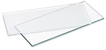 Naber Glastablar. Länge 880 mm