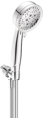 Moen 26015 Caldwell Hand Held Shower Head Set Multi Function 2.5 GPM Spray with Hose, Chrome