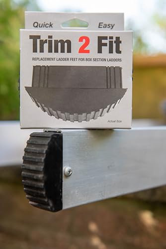 Trim 2 Fit Replacement Ladder Feet - for Box Section Ladders
