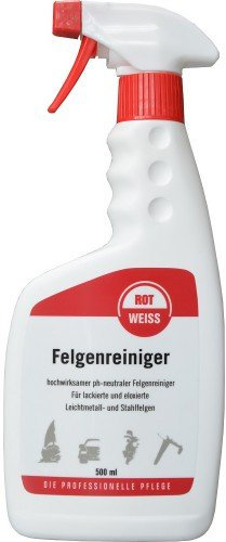 Rotweiss 1 Stück Felgenreiniger 500ml Auto Felgen Reiniger Stahl und Alufelgen