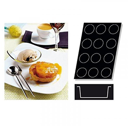12 Tarte Tatin 10 cm Pasticceria Flexipan Form 60x40