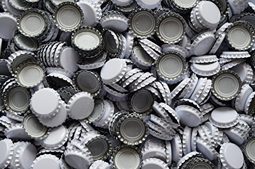1000 Kronkorken weiss - neu - ungestanzt - zum Bier selber brauen und zum verschließen jeglicher Standartflaschen