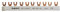 Legrand 004917 GABELKAMMSCHIENE 3P/10MM