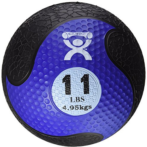 CanDo Medizinball aus Gummi - Gewicht - 5,0 kg