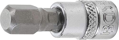 BGS 2502 | Bit-Einsatz | Länge 38 mm | 6,3 mm (1/4) | Innensechskant 8 mm | CV-Stahl