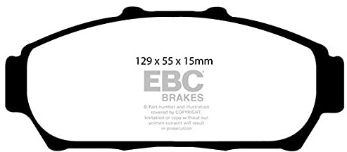 EBC Brakes DP1206 Blackstuff Bremsbeläge