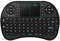 Rii Mini i8 Wireless (AZERTY) - Mini Clavier français, Ergonomique sans Fil avec Touchpad - pour Smart TV, Mini PC, HTPC, Console, Ordinateur