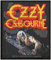 OZZY OSBOURNE Aufnäher BARK AT THE MOON Patch gewebt 8,5 x 10 cm
