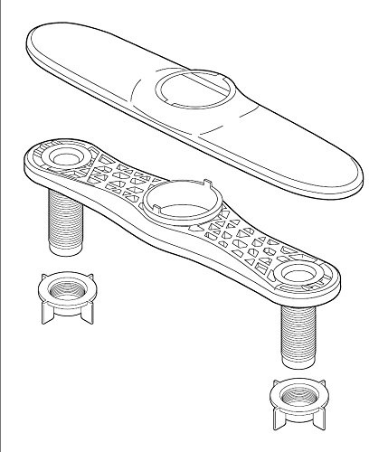 Delta RP70714 10-1/2 Escutcheon Plate - Matte Black