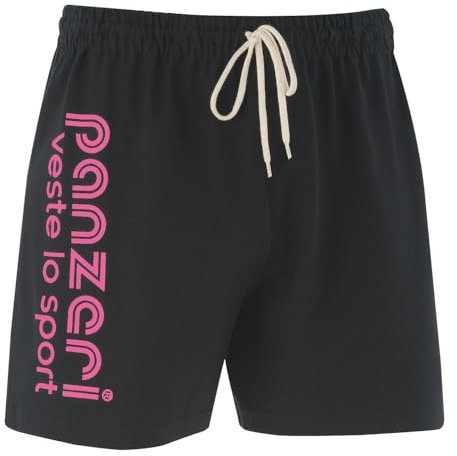 panzeri Short Uni A - Noir/Rose Fluo