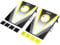 Hathaway Compact Cornhole Bean Bag Toss Game Set Black